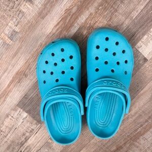 Teal Blue Crocs Classic Clogs | Women’s 9 / Men’s 7